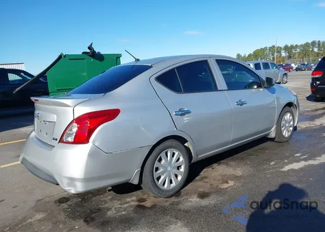 2016 Nissan Versa 1.6 S+ from USA, damaged, VIN 3N1CN7AP4GL829978